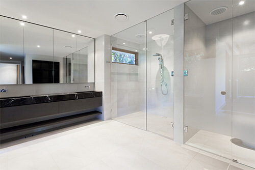 glass shower